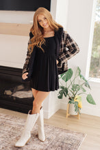 Load image into Gallery viewer, Warped Noise Reversible Plaid Shacket