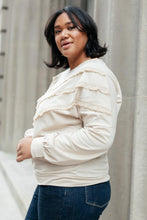 Load image into Gallery viewer, Into The Fringe Top in Beige