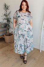 Load image into Gallery viewer, POLOGRAM- Into the Night Dolman Sleeve Floral Dress