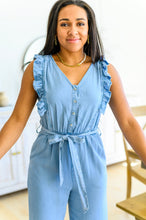 Load image into Gallery viewer, Johanna Chambray Jumpsuit