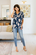 Load image into Gallery viewer, Just Coasting Floral Blouse- JODIFUL