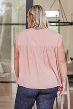 Load image into Gallery viewer, ANDREE BY UNIT-Pleat Detail Button Up Blouse in Pink