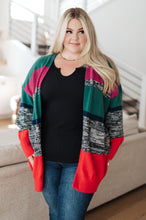 Load image into Gallery viewer, Keep it Cozy Striped Cardigan (Reg & Curvy)