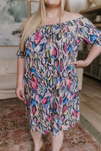 Load image into Gallery viewer, SP24- Kind of Wild Animal Print Dress