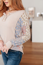 Load image into Gallery viewer, SP24- 7TH RAY- Leap Higher Mixed Print Henley