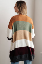 Load image into Gallery viewer, Long Drive Home Striped Cardigan (Reg & Curvy)