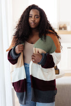 Load image into Gallery viewer, Long Drive Home Striped Cardigan (Reg & Curvy)