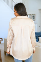 Load image into Gallery viewer, WEEKEND DEAL- Loved for Years Satin Button Up in Beige