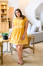 Load image into Gallery viewer, Marigold Embroidered Dress