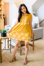 Load image into Gallery viewer, Marigold Embroidered Dress