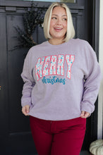 Load image into Gallery viewer, Merry Christmas Sweatshirt in Grey (Reg & Curvy)