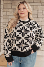 Load image into Gallery viewer, SP24- BIBI- Mid Mod Floral Sweater