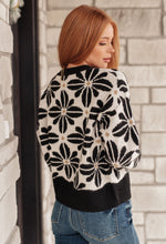 Load image into Gallery viewer, SP24- BIBI- Mid Mod Floral Sweater