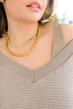 Load image into Gallery viewer, Waterproof, No Tarnish, Midas Touch Classic Rope Chain