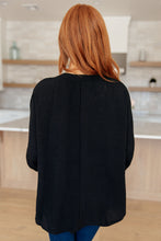 Load image into Gallery viewer, WHITE BIRCH- Midnight in Manhattan V-Neck Blouse