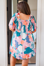 Load image into Gallery viewer, JODIFUL- Monet's Garden Floral Dress