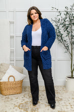 Load image into Gallery viewer, W23 Mountain Mornings Cardigan In Navy