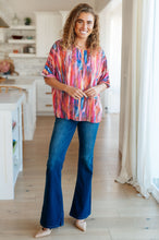 Load image into Gallery viewer, SP24- My Bae Top in Pink Kaleidoscope (Reg $36)