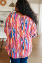 Load image into Gallery viewer, SP24- My Bae Top in Pink Kaleidoscope (Reg $36)