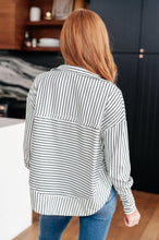 Load image into Gallery viewer, ONE ELEVEN NORTH- Striped Serendipity Pullover