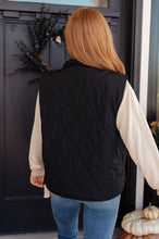 Load image into Gallery viewer, Neither Here Nor There Puffer Vest in Black (Reg & Curvy)