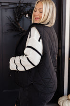 Load image into Gallery viewer, Neither Here Nor There Puffer Vest in Black (Reg & Curvy)