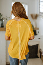 Load image into Gallery viewer, SP24- New Edition Mineral Wash T Shirt Yellow