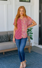 Load image into Gallery viewer, SP24- No Competition Mixed Print Button Down