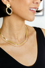 Load image into Gallery viewer, WATERPROOF, NO TARNISH, Noontide Double Chain Necklace