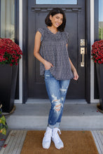 Load image into Gallery viewer, SP24- Not So Conventional Cap Sleeve Top (Reg & Curvy)