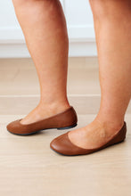 Load image into Gallery viewer, SODA- On Your Toes Ballet Flats in Camel (Sizes 5.5 - 11)