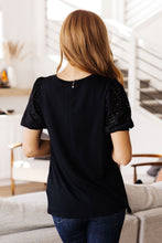 Load image into Gallery viewer, SP24- One More Chance Lace Sleeve Top (Reg & Curvy)