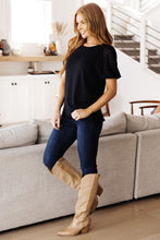 Load image into Gallery viewer, SP24- One More Chance Lace Sleeve Top (Reg & Curvy)