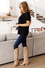 Load image into Gallery viewer, SP24- One More Chance Lace Sleeve Top (Reg & Curvy)