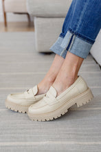 Load image into Gallery viewer, SODA- Penny For Your Thoughts Loafers in Bone
