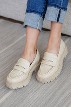 Load image into Gallery viewer, SODA- Penny For Your Thoughts Loafers in Bone