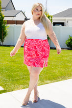 Load image into Gallery viewer, Pink, Paisley, and Perfect Mini Skirt- ANDREE' BY UNIT