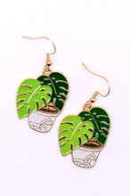 Load image into Gallery viewer, SP24- Plant Lover Potted Plant Earrings