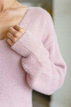 Load image into Gallery viewer, SP24- GEEGEE- Plush Feelings V-Neck Sweater