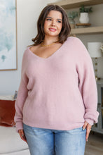 Load image into Gallery viewer, SP24- GEEGEE- Plush Feelings V-Neck Sweater