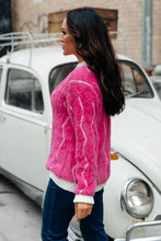 Load image into Gallery viewer, Pop Culture Zig Zag Sweater