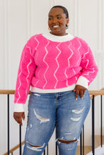 Load image into Gallery viewer, Pop Culture Zig Zag Sweater