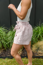 Load image into Gallery viewer, Prim & Pretty Gingham Tie Shorts