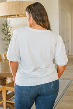 Load image into Gallery viewer, SP24- Pristine Puff Sleeve Top