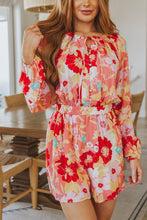 Load image into Gallery viewer, SP24- Rare Beauty Floral Romper