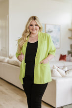 Load image into Gallery viewer, GEEGEE-Ray of Sunshine Linen Blazer