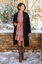 Load image into Gallery viewer, W23 Rayven Animal Print Dress in Burgundy