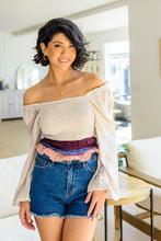 Load image into Gallery viewer, SP24- Shirley Smocked Ruffle Blouse