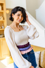 Load image into Gallery viewer, SP24- Shirley Smocked Ruffle Blouse