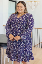 Load image into Gallery viewer, SP24- Since You’ve Been Gone Floral V-Neck Dress (Reg & Curvy)